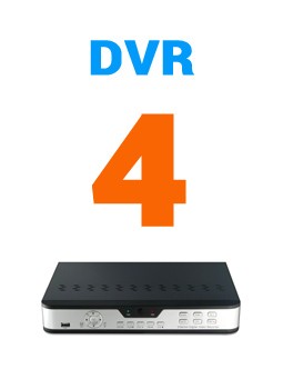 4 csatornás HD analóg DVR